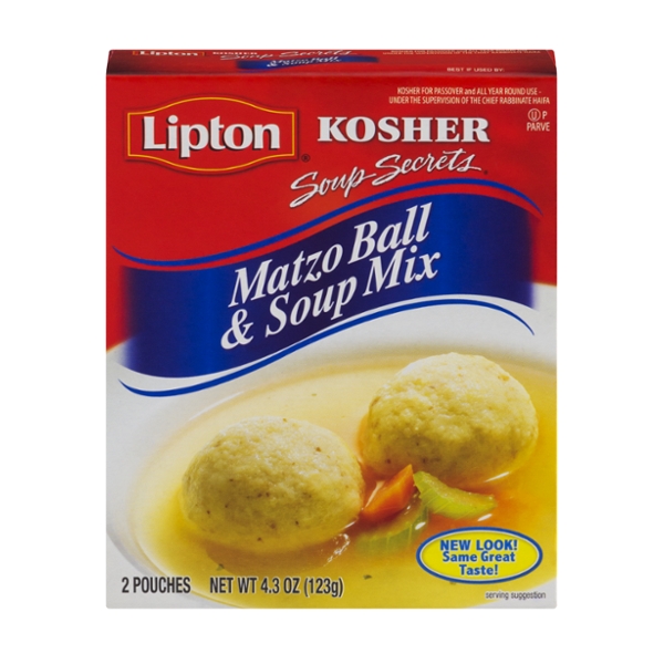 Save on Lipton Soup Secrets Matzo Ball & Soup Mix Kosher 2 ct Order Online Delivery Stop & Shop