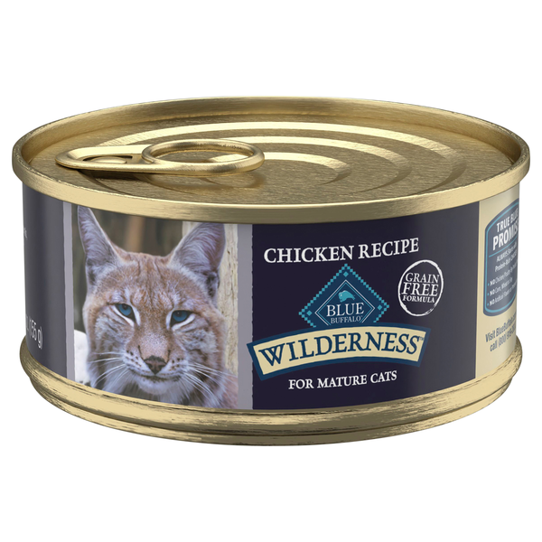 BLUE Wilderness Mature Grain Free Chicken Recipe Wet Cat Food