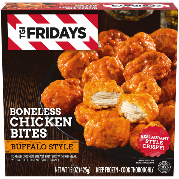 TGI Fridays Buffalo Style Boneless Chicken Bites Frozen