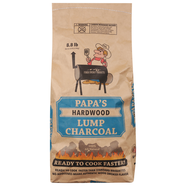 Save on Papa's Hardwood Lump Charcoal Order Online Delivery Food Lion