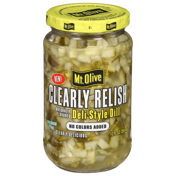 Mt. Olive Deli Style Dill Clearly Relish