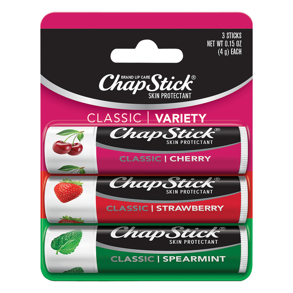 ChapStick Skin Protectant Variety Pack - 3 pk