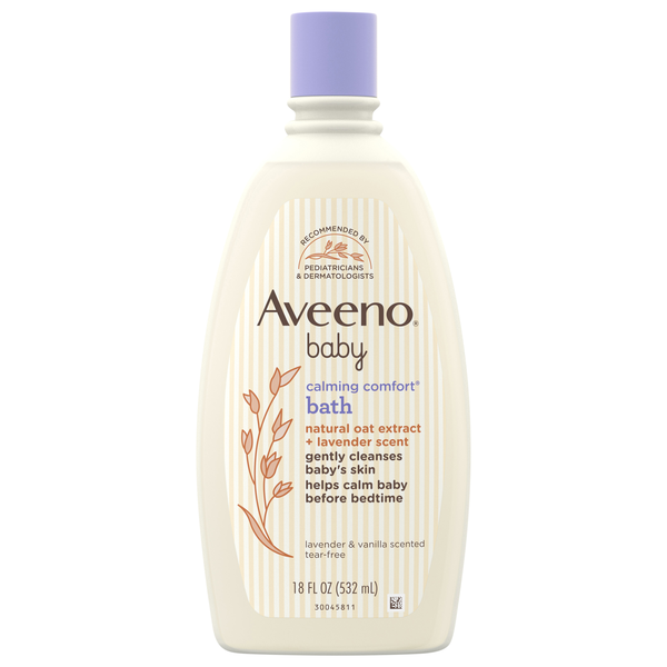 Aveeno Baby Wash Calming Comfort Lavender & Vanilla Bath