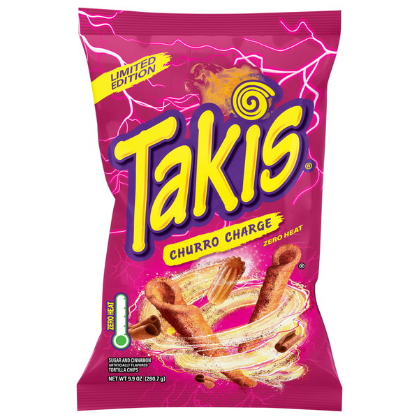 Takis Non-Spicy Churro Charge Tortilla Chips