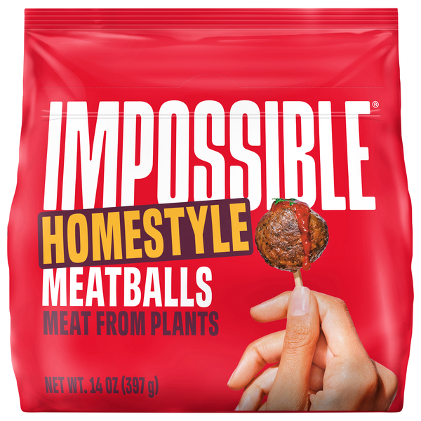 Save on Impossible Made From Plants Gluten Free Homestyle Meatballs apx 14 ct Order Online