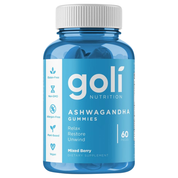 Goli Nutrition Ashwagandha Gummies Mixed Berry