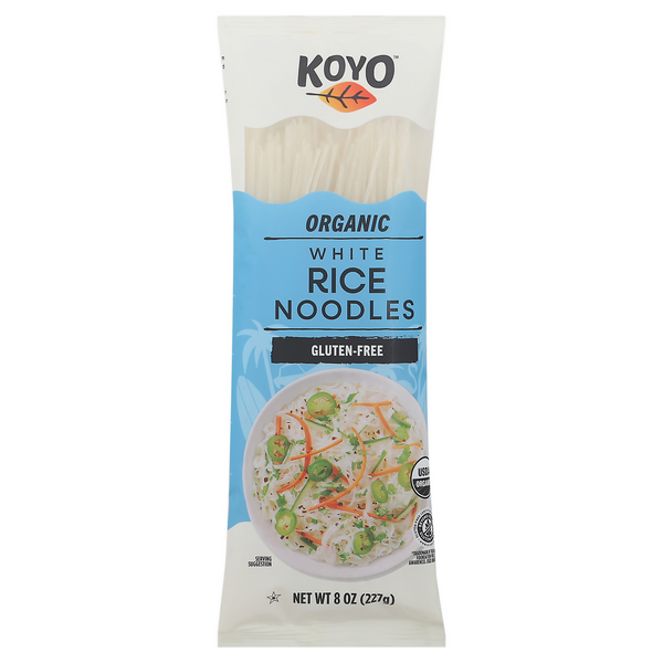 Koyo White Rice Noodles Gluten Free Organic