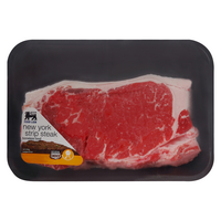 Food Lion Boneless Beef New York Strip Steak Fresh