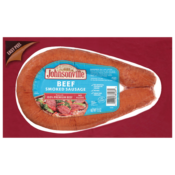 Johnsonville Beef Smoked Sausage Rope