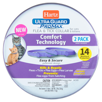 Hartz Ultraguard ProMax Flea & Tick Collars for Cats & Kitten - 2 ct