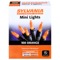 Sylvania Halloween Series Mini Lights Indoor/Outdoor Orange