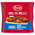 Tyson Jumbo Fully Cooked Smoked Crispy Wings Frozen