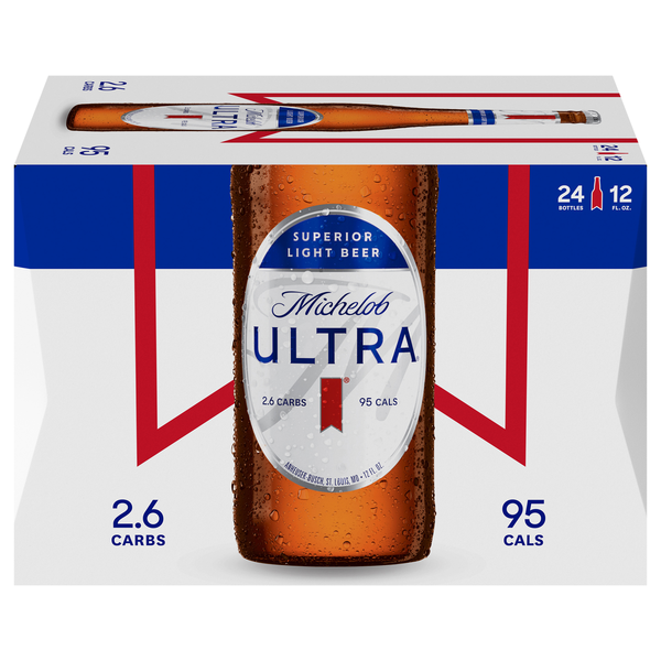 Save on Michelob Ultra Low Carb Beer 24 pk Order Online Delivery