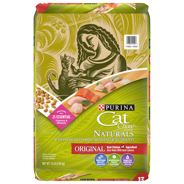 Save on Purina Cat Chow Naturals Original Dry Cat Food Chicken & Salmon