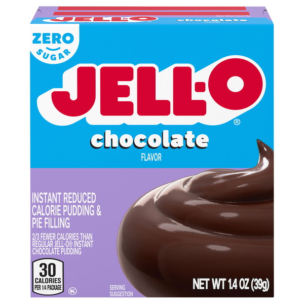 Jell-O Zero Sugar Chocolate Instant Pudding & Pie Filling