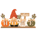 Smart Living Harvest Word Decor Gnome Welcome Home