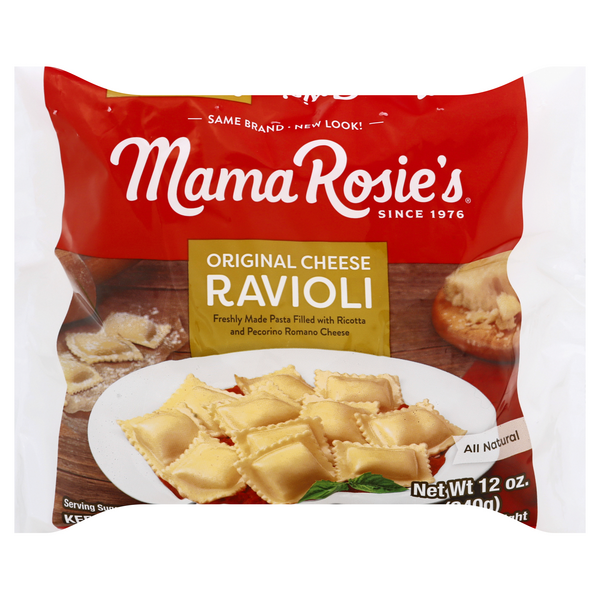 Mama Rosie's Original Cheese Ravioli Pasta Frozen