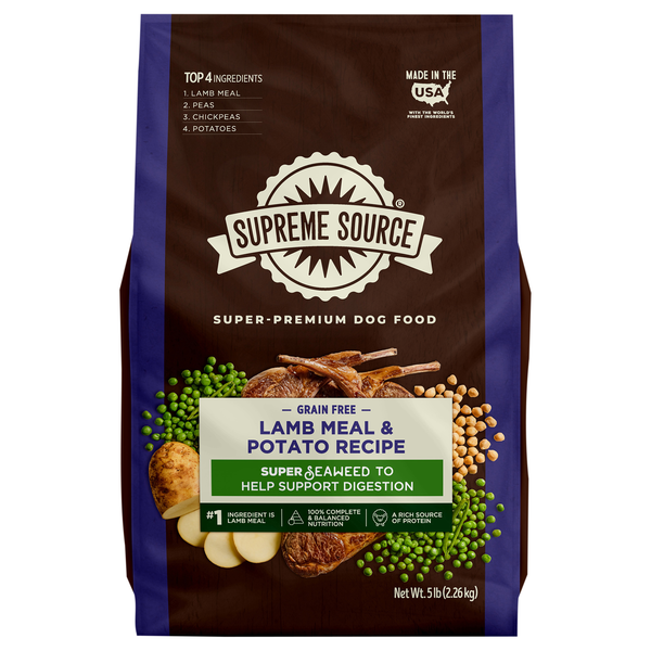 Supreme Source Grain Free Lamb Meal & Potato Recipe Dry Dog Food
