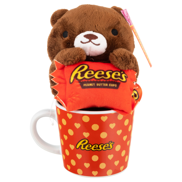 DanDee Valentine's Day Reese's Plush in Mug