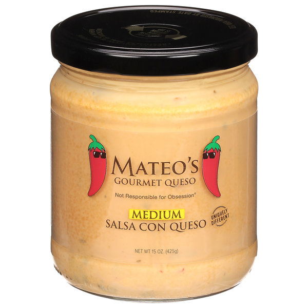 Mateo's Medium Salsa Con Queso Dip