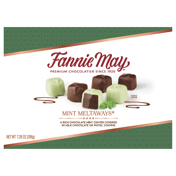 Fannie May Mint Meltaways Chocolates