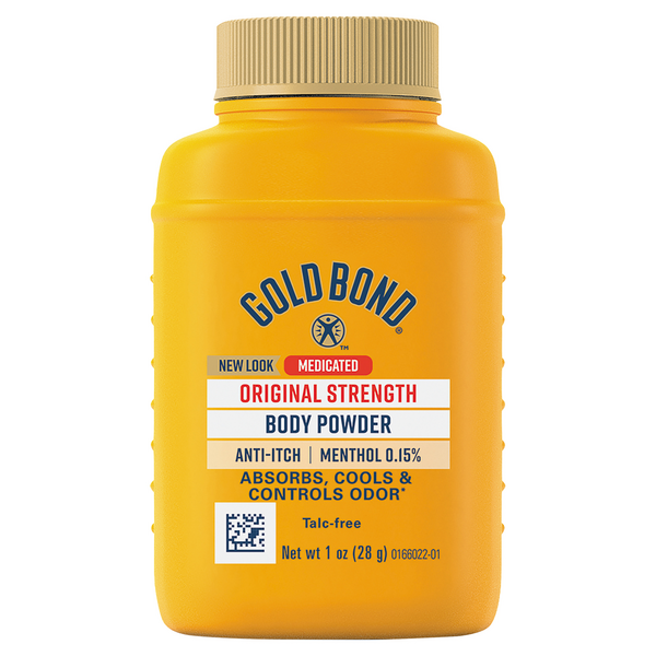 Gold Bond Medicated Body Powder Original Strength Talc-Free