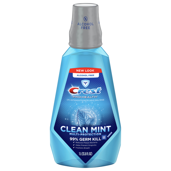 Crest Pro-Health Oral Rinse Multi-Protection Clean Mint