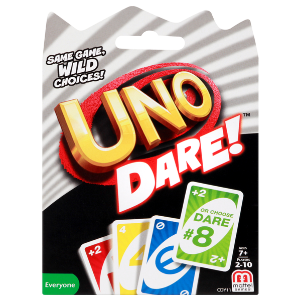 Mattel UNO Dare! Card Game Ages 7+
