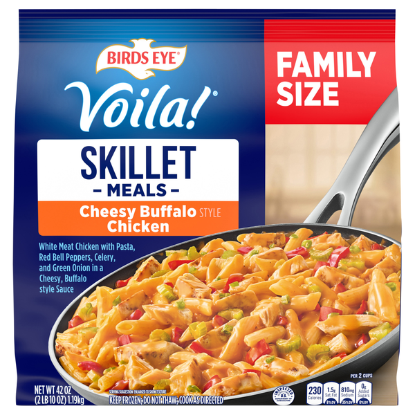 Birds Eye Voila! Cheesy Buffalo Style Chicken Frozen Skillet Meal