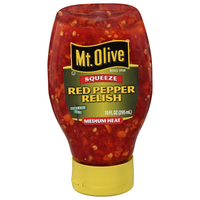 Mt. Olive Medium Heat Red Pepper Relish Squeeze | Hannaford