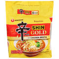 Nongshim Shin Gold Ramyun Noodles with Chicken Broth - 4 ct