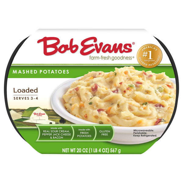 Bob Evans Mashed Potatoes Loaded Gluten Free