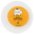 Cha-Ching Paper Plates Uncoated 9 Inch