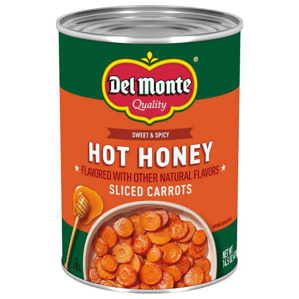 Del Monte Sliced Sweet & Spicy Hot Honey Carrots