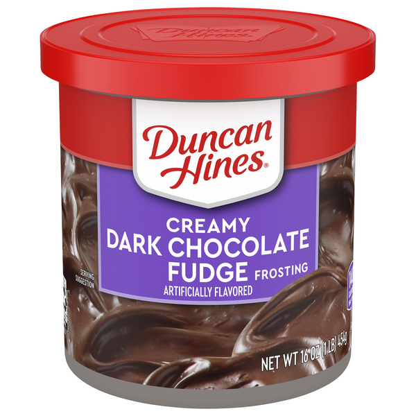 Save on Duncan Hines Creamy Frosting Dark Chocolate Fudge Order Online