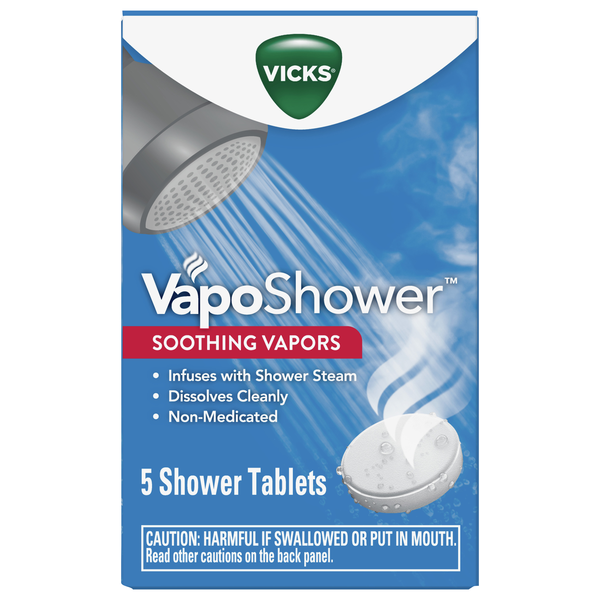 Vicks VapoShower Soothing Vapors Shower Tablets
