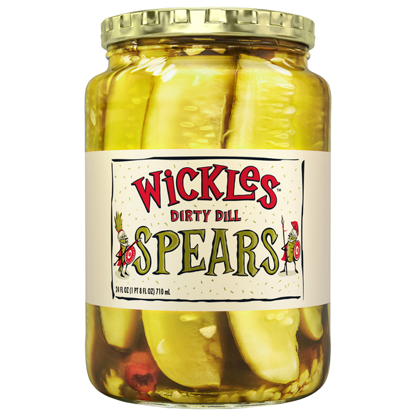 Wickles Dirty Dill Pickle Spears