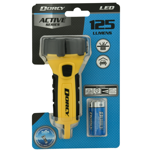 Dorcy Active Series 125 Lumens LED Flashlight