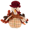 Smart Living Harvest Decor Turkey with Leaves
