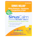 Boiron SinusCalm Sinus Relief Tablets Unflavored Quick-Dissolving