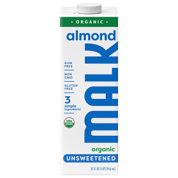 Malk Organic Unsweetened Almondmilk Shelf Stable