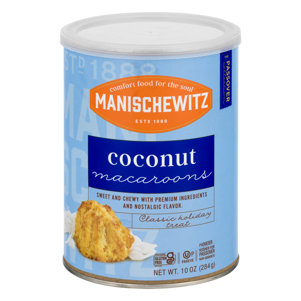 Save on Manischewitz Macaroons Coconut Kosher for Passover Order Online