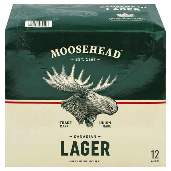 Moosehead Canadian Lager Beer - 12 pk
