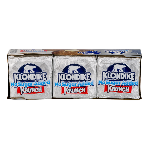 Save on Klondike Krunch Ice Cream Bars No Sugar Added 6 ct Order