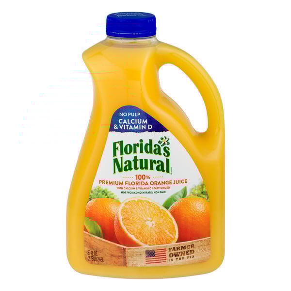 Save on Florida's Natural Premium Orange Juice with Calcium No Pulp