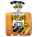 Nature's Own Life Keto 60 Calories Soft White Hot Dog Buns - 8 ct