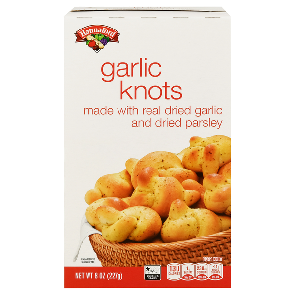 Hannaford Bakery Garlic Knots Frozen