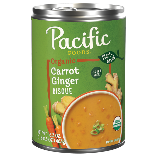 Save on Pacific Foods Organic Plant-Based Gluten Free Carrot Ginger ...