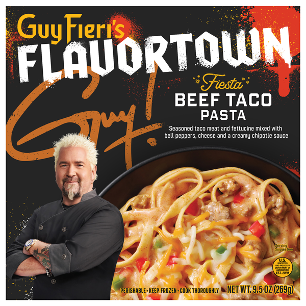Guy Fieri's Flavortown Fiesta Beef Taco Pasta Frozen