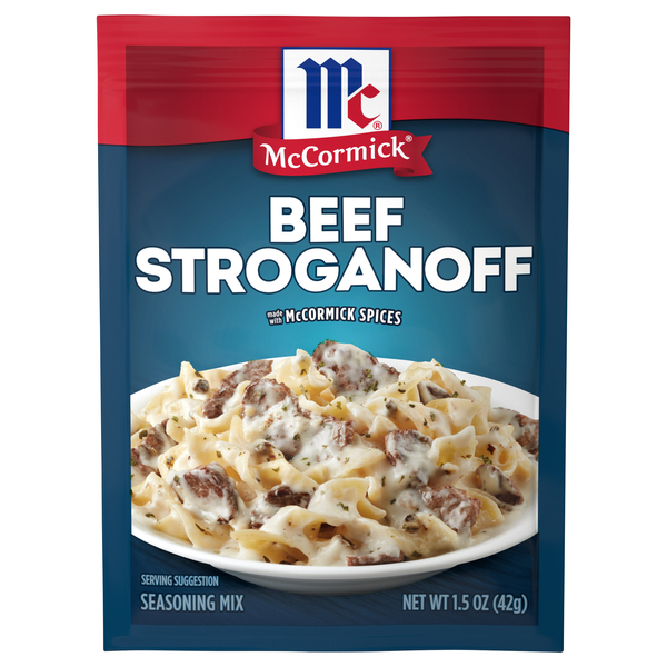 McCormick Beef Stroganoff Seasoning Mix Packet